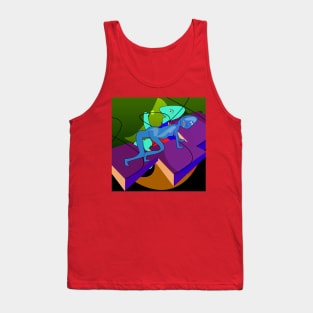 Crazy Aliens Tank Top